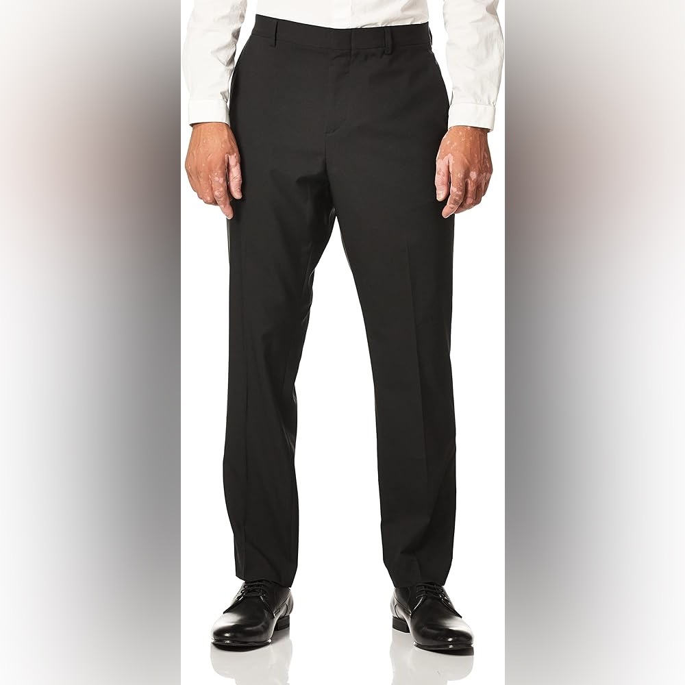 Perry Ellis Black Slim Fit Pants